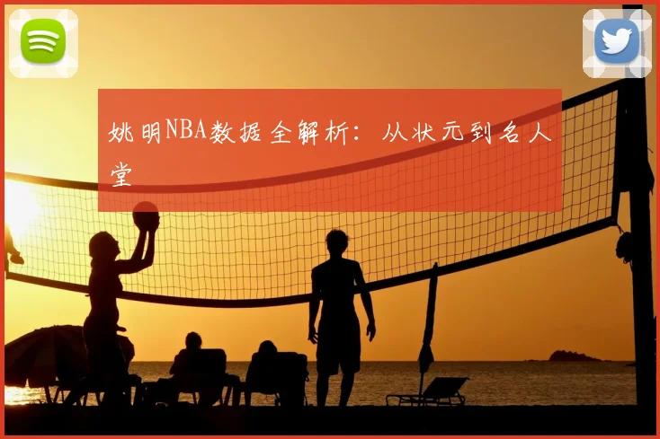 姚明NBA数据全解析：从状元到名人堂